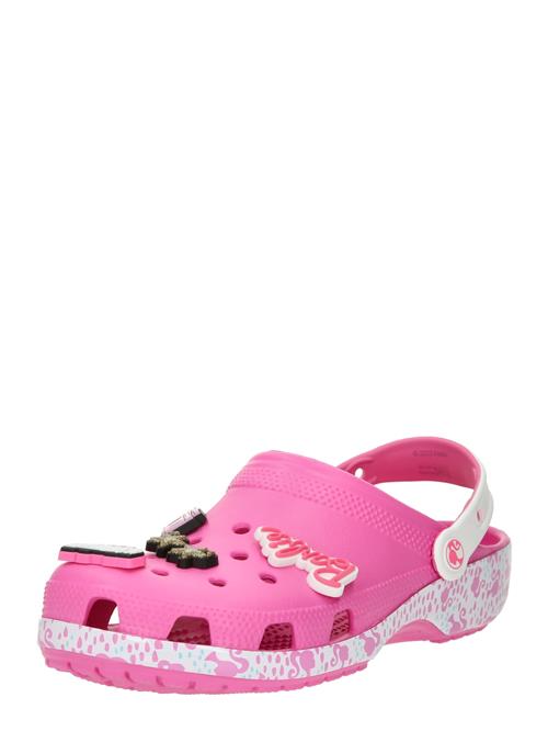 Crocs Træsko 'Barbie'  guld / pink / sort / hvid