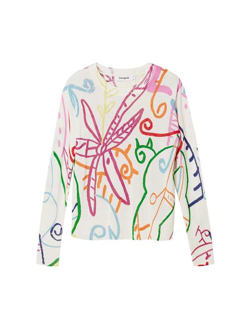 Desigual Pullover  blandingsfarvet / hvid