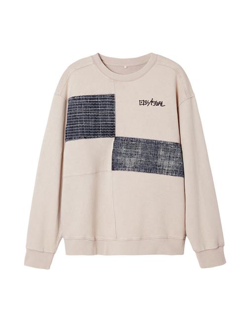 Desigual Sweatshirt  sand / sort / sort-meleret