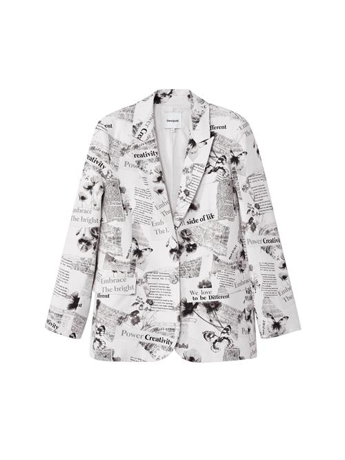 Desigual Blazer  grå / sort / hvid