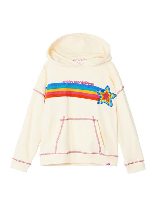 Desigual Sweatshirt  beige / blå / gul / pink / rød