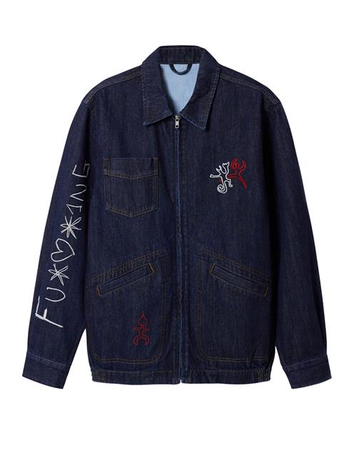 Desigual Overgangsjakke  blå / natblå / blue denim / blandingsfarvet