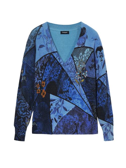 Desigual Pullover  blå / mørkeblå / blandingsfarvet