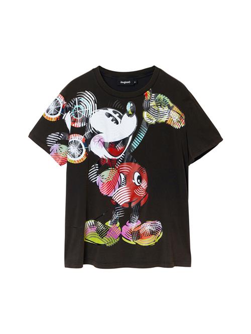 Desigual Shirts 'Arty Mickey Mouse'  blandingsfarvet / sort