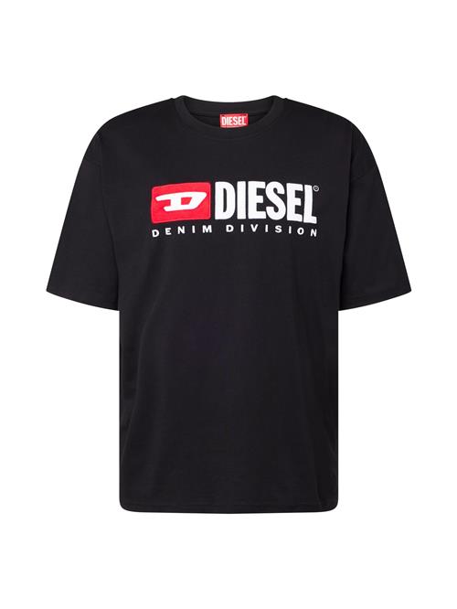 Se DIESEL Bluser & t-shirts 'T-Boxt-Div'  rød / sort / offwhite ved About You