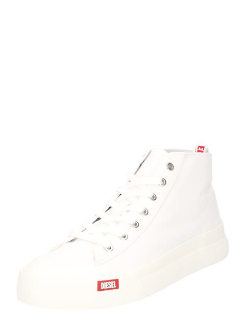 DIESEL Sneaker high 'S-ATHOS'  rød / hvid