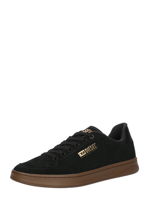 Se DIESEL Sneaker low 'ATHENE'  guld / sort ved About You