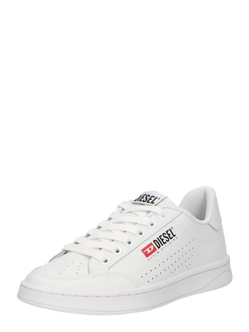 DIESEL Sneaker low 'ATHENE'  rød / sort / hvid