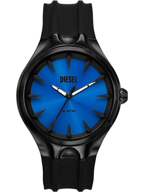 DIESEL Analogt ur 'Streamline'  royalblå / sort