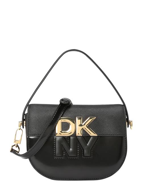 Se DKNY Skuldertaske 'ECHO'  guld / sort ved About You