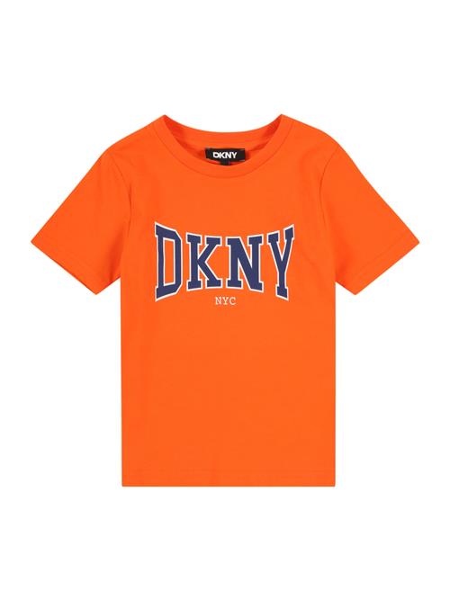 Se DKNY Shirts  mørkeblå / mørkeorange / hvid ved About You