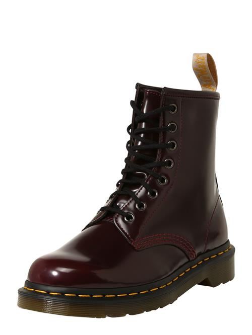 Dr. Martens Snørestøvler  vinrød