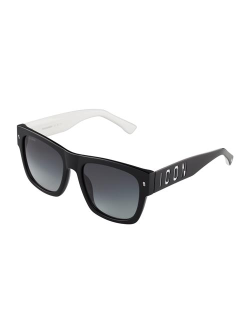 DSQUARED2 Solbriller 'ICON 0004/S'  sort / hvid