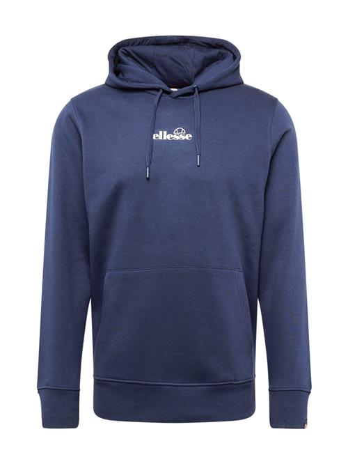 Se ELLESSE Sweatshirt 'Pershuta Oh'  mørkeblå / hvid ved About You