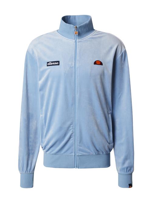 ELLESSE Sweatjakke 'Murakaz'  lyseblå / mørkeblå / orange