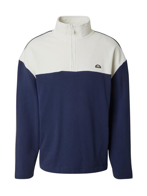 ELLESSE Sweatshirt 'Ineralo'  beige / mørkeblå / hvid