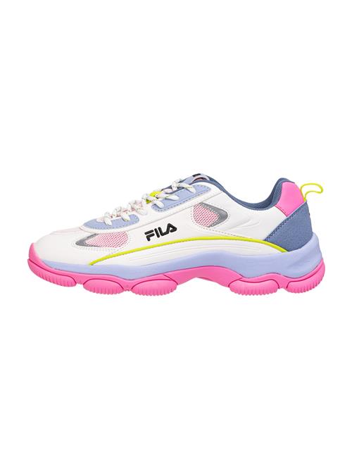 Se FILA Sneaker low 'STRADA LUCID'  gul / violetblå / pink / hvid ved About You