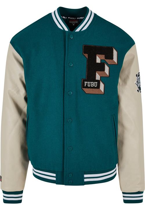 FUBU Overgangsjakke  beige / grøn / sort