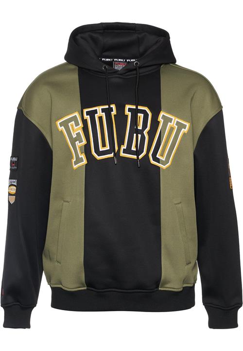 FUBU Sweatshirt  gul / oliven / rød / sort