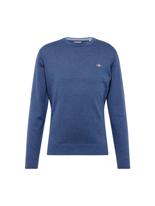 GANT Pullover 'Classic'  blå-meleret / lysegrå / kirsebærsrød / naturhvid