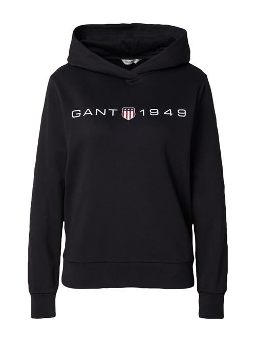 GANT Sweatshirt  rød / sort / hvid