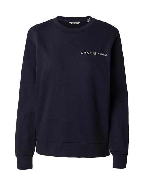 GANT Sweatshirt  mørkeblå / carminrød / sølv