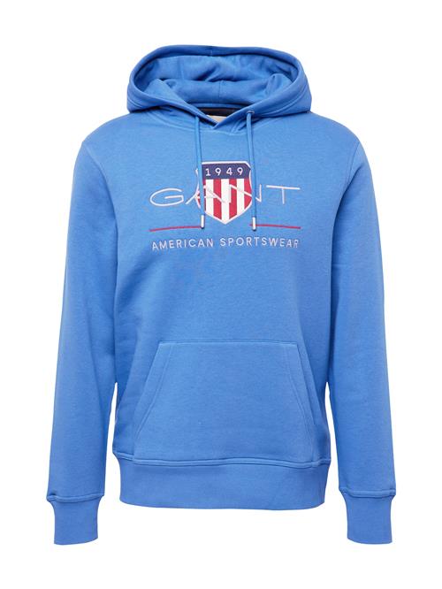 GANT Sweatshirt  azur / lysegrå / rød / hvid