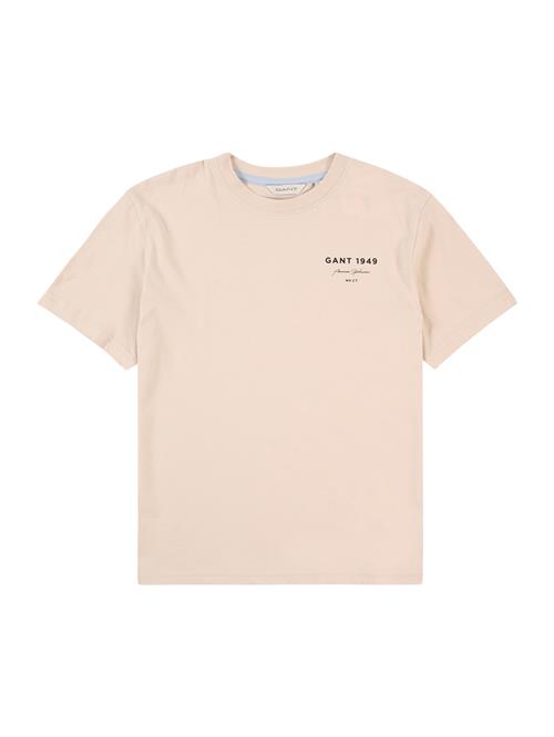 GANT Shirts  beige / sort