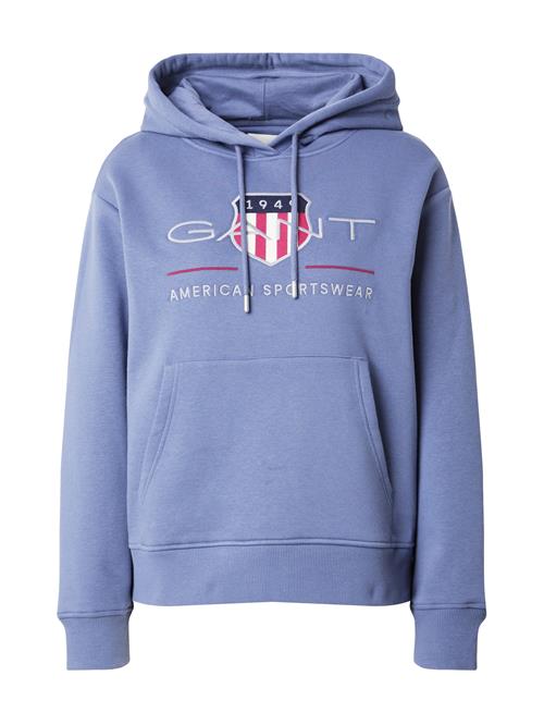 GANT Sweatshirt  blå / navy / lysegrå / rød