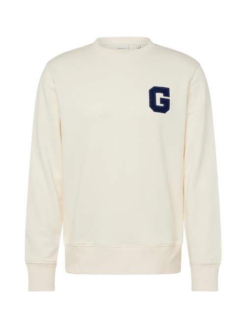 GANT Sweatshirt  elfenben / marin