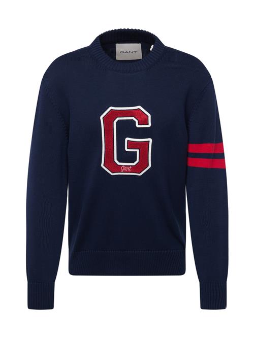 GANT Pullover 'SEASONAL G'  navy / rød / hvid