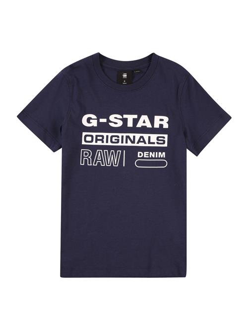 Se G-STAR Shirts  navy / hvid ved About You