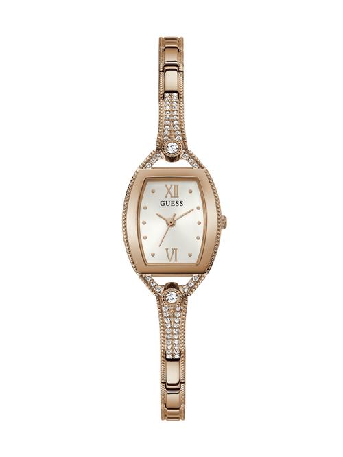 GUESS Analogt ur 'Bella'  rosa guld / transparent