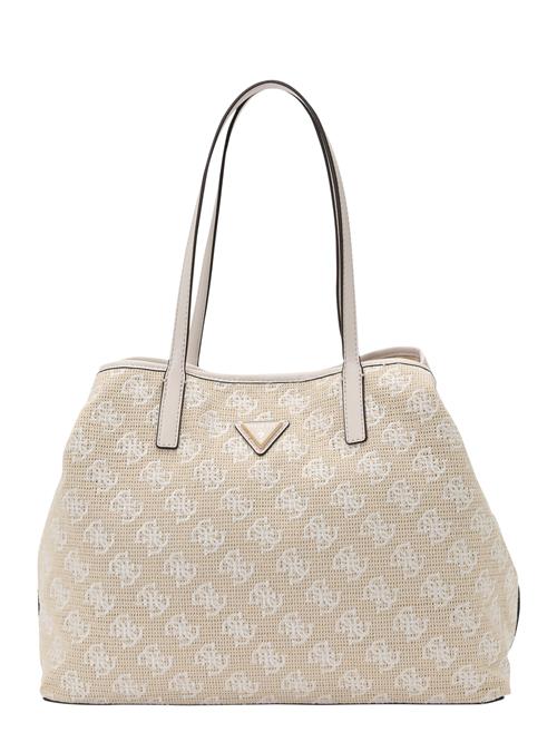 Se GUESS Shopper 'Vikky II'  beige / hvid ved About You