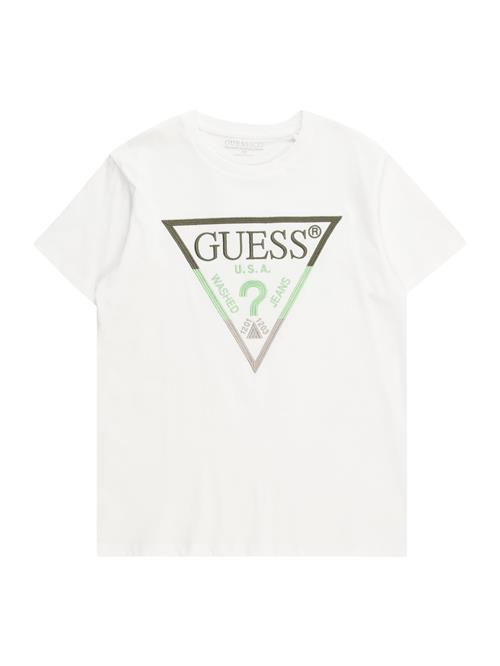 Se GUESS Shirts  greige / oliven / lysegrøn / hvid ved About You