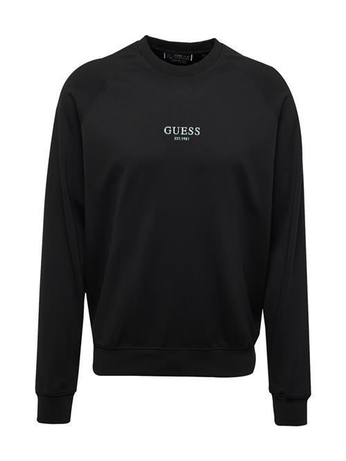 Se GUESS Sweatshirt  lyseblå / pink / sort ved About You