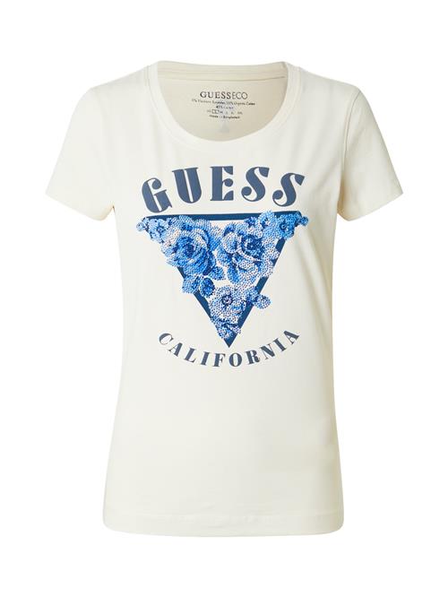 GUESS Shirts  blå / sort / hvid