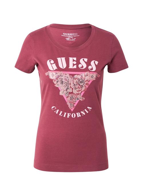 GUESS Shirts  beige / pink / pastelpink / merlot