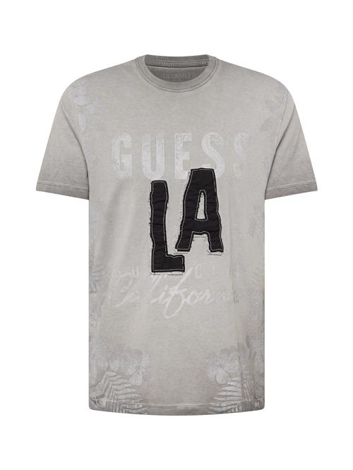 GUESS Bluser & t-shirts 'MAXI ME'  grå / sølvgrå / sort