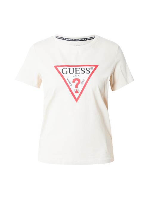 GUESS Shirts  lysebeige / rød / sort / hvid