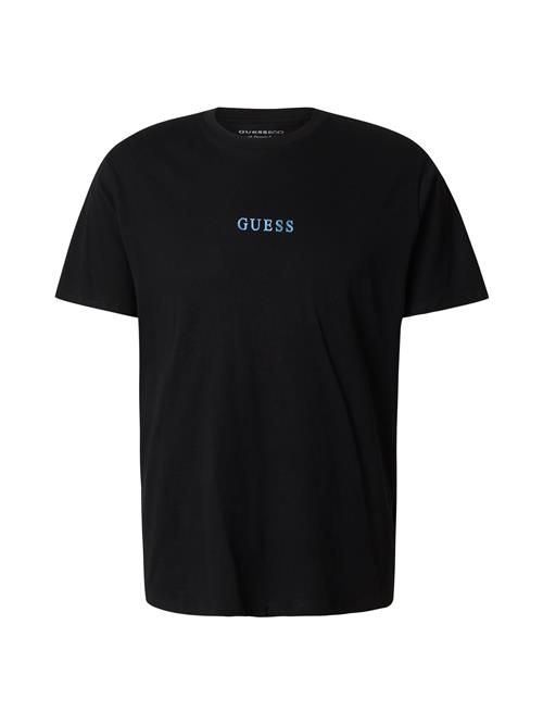 GUESS Bluser & t-shirts  lyseblå / sort