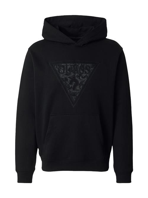 GUESS Sweatshirt  grå / sort