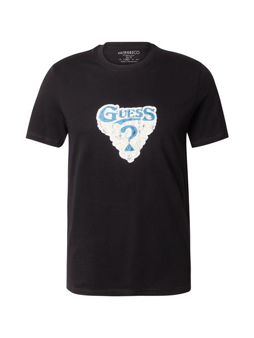 Se GUESS Bluser & t-shirts  blå / sort / hvid ved About You