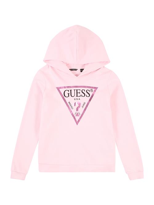 GUESS Sweatshirt  lyserød / mørk pink / sort