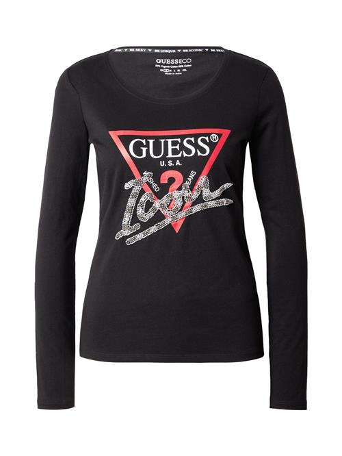 GUESS Shirts  rød / sort / hvid