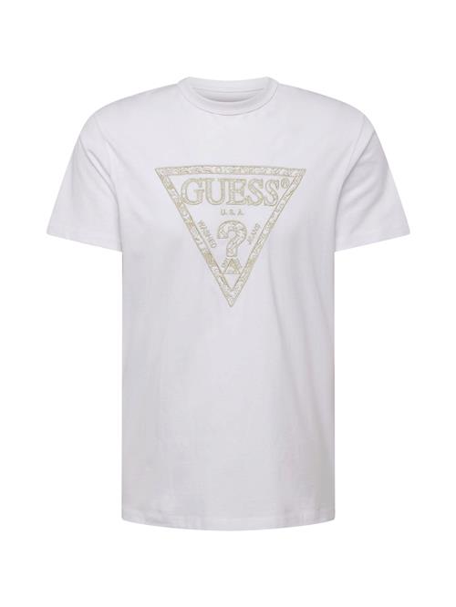 Se GUESS Bluser & t-shirts  guld / hvid ved About You