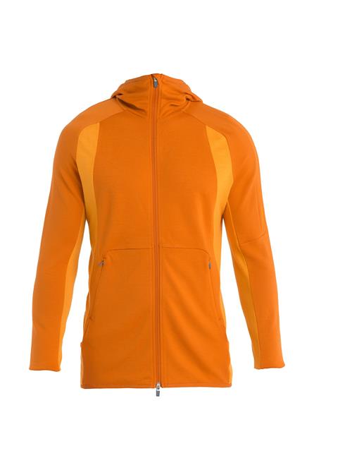 ICEBREAKER Sportsweatshirt 'Quantum ZoneKnit'  lyseorange / mørkeorange