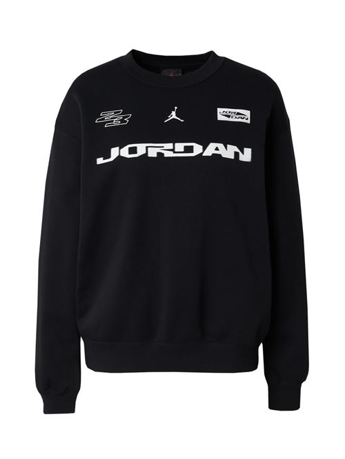 Jordan Sweatshirt 'BRKLN'  sort / hvid