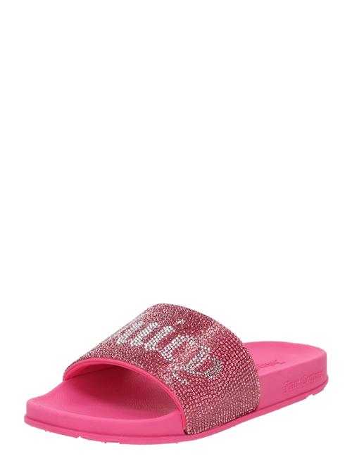 Se Juicy Couture Pantoletter  pink / sølv ved About You