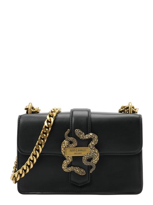 Se Just Cavalli Skuldertaske 'RANGE A NEW ICONIC SNAKE'  guld / sort ved About You